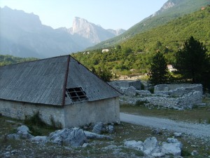 Theth National Park mountain valley Albania